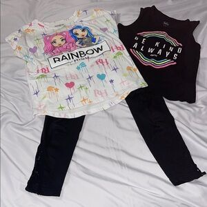 Rainbow Kids Matching Set - Multicolor